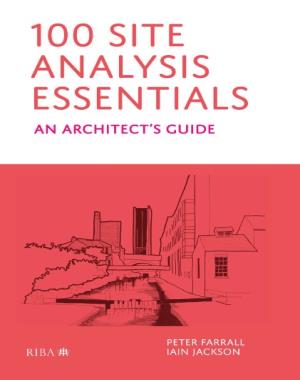 100 Site Analysis Essentials - An Architect's Guide