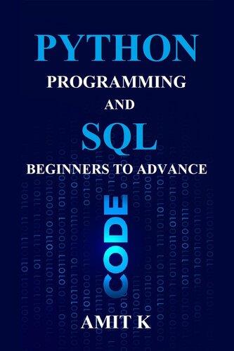 Python Programming and SQL - Beginners to Advanced